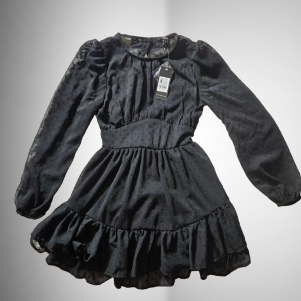Elegant Black Kids Dress